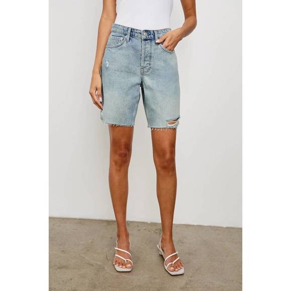 NEW RAILS beachwood high-rise short in light vintage distress - Picture 1 of 6